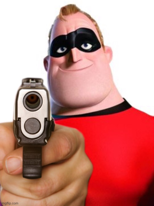 Mr. Incredible Gun ver. 2 | image tagged in guns | made w/ Imgflip meme maker