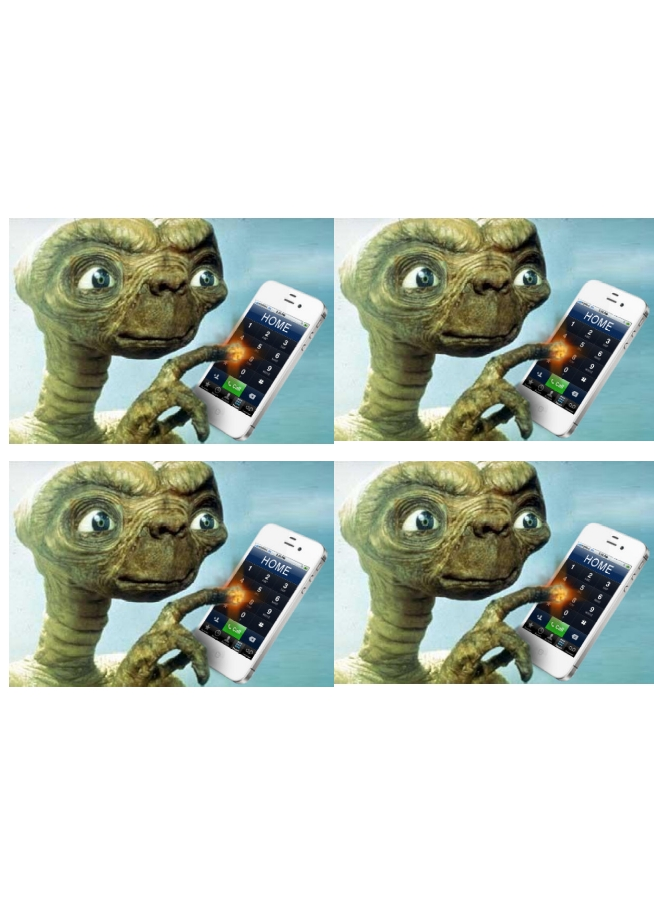 High Quality E.T. calling home Blank Meme Template