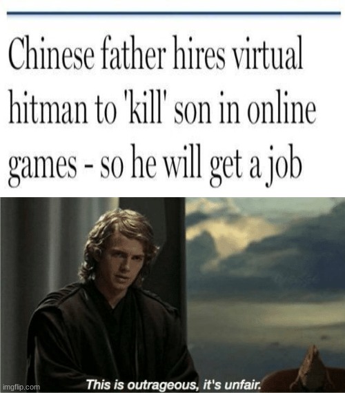 CURSE YOU EVIL DAD | image tagged in this is outrageous it's unfair | made w/ Imgflip meme maker