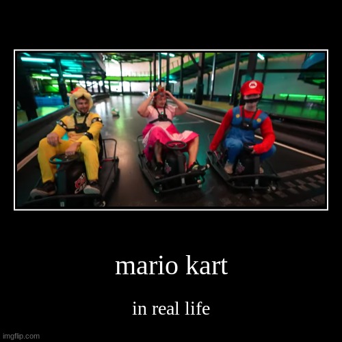 image tagged in funny,demotivationals,mario kart,unspeakable | made w/ Imgflip demotivational maker