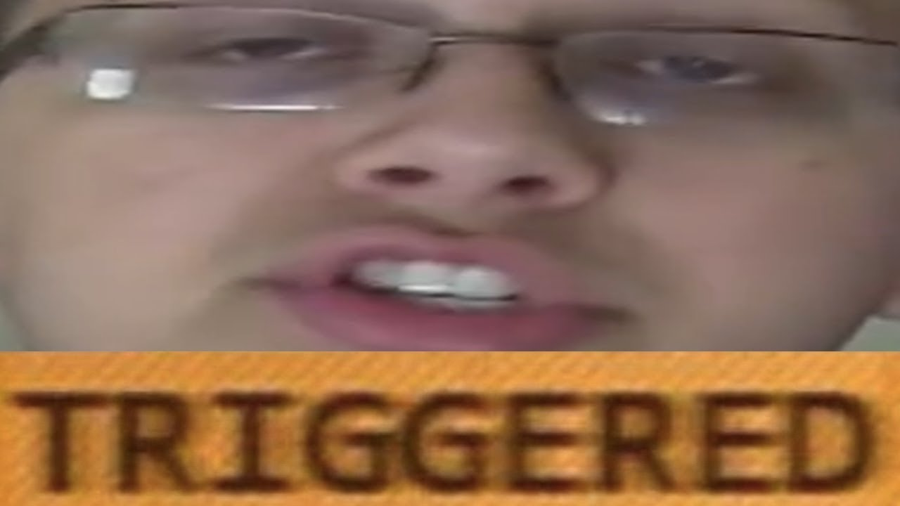 High Quality Nathaniel bandy triggered Blank Meme Template