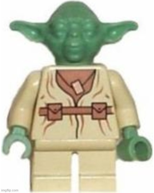 Lego Yoda | image tagged in lego yoda | made w/ Imgflip meme maker