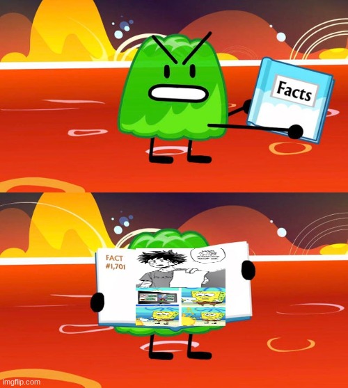 Gelatin's Book of Facts | image tagged in gelatin's book of facts | made w/ Imgflip meme maker