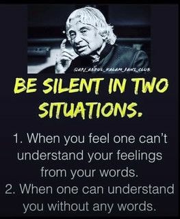 Be silent in two situations Blank Meme Template