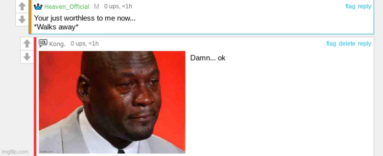 This is a message to never treat you "friends" like shit... | made w/ Imgflip meme maker