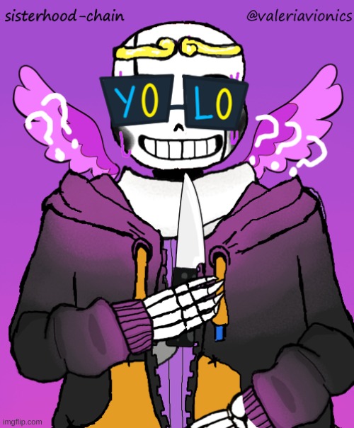 bad attempt of making a sans oc with picrew - Imgflip