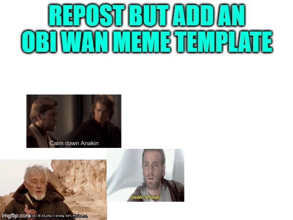 No comment | image tagged in obi wan kenobi,repost,idk | made w/ Imgflip meme maker