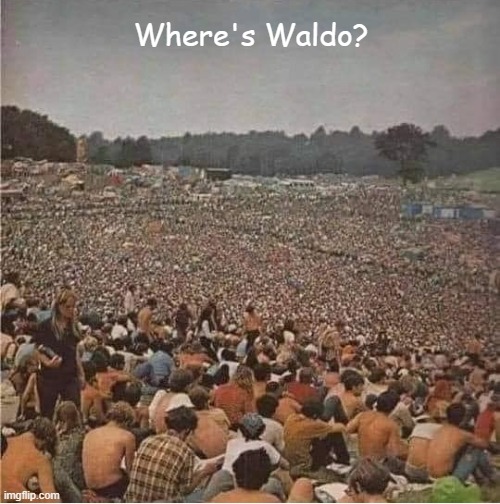 Where's Waldo | Where's Waldo? | image tagged in where's waldo | made w/ Imgflip meme maker