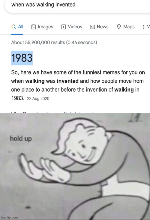 image tagged in fallout hold up | made w/ Imgflip meme maker