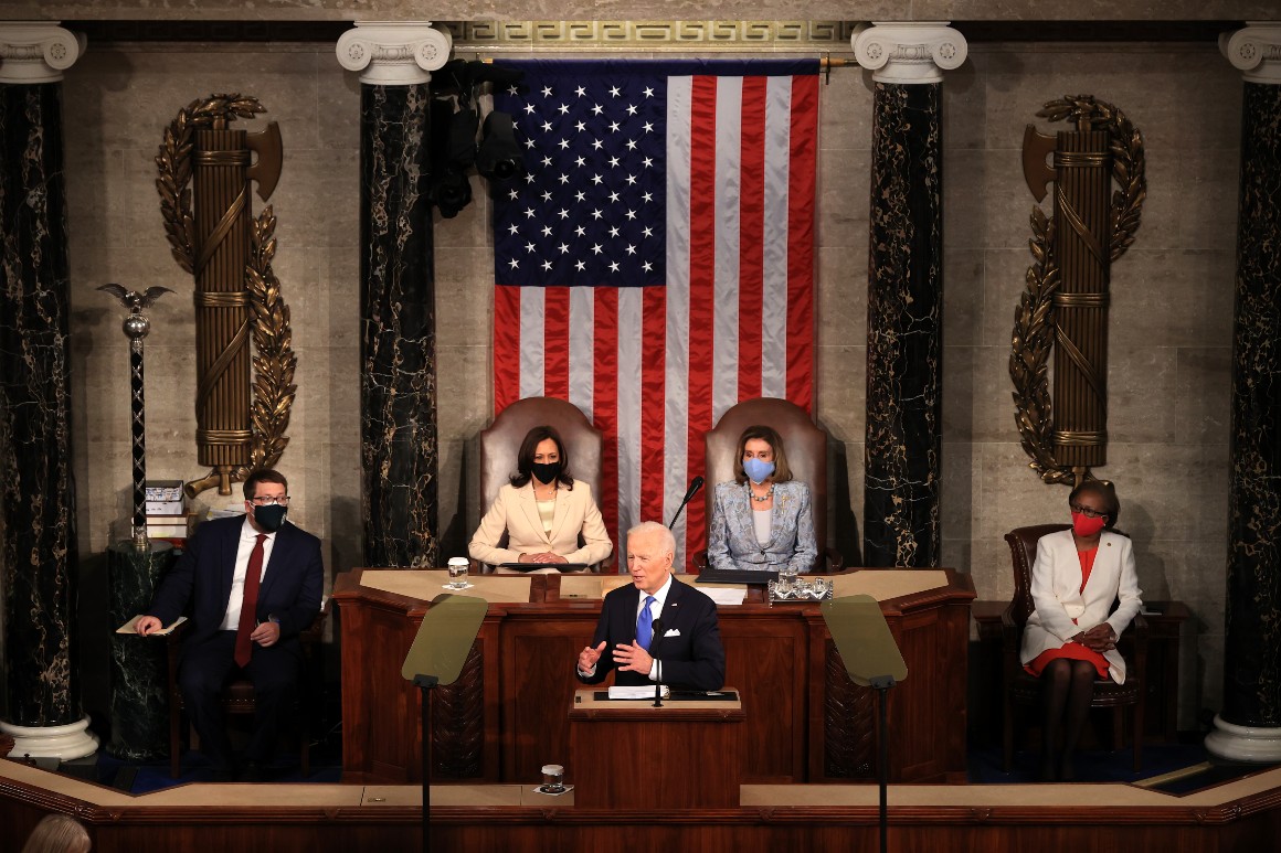 Joe Biden Presidential address Blank Meme Template