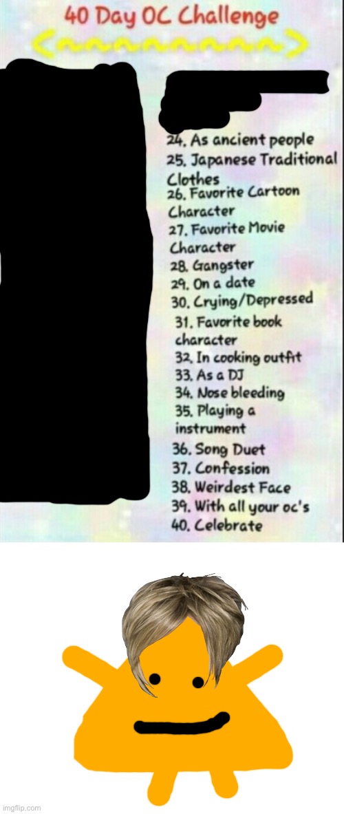 Day #24 | image tagged in 40 day oc challenge | made w/ Imgflip meme maker