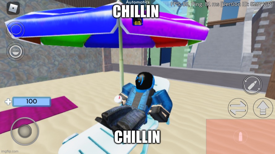 CHILLIN; CHILLIN | made w/ Imgflip meme maker