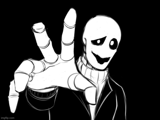 Pre accident gaster | image tagged in gaster | made w/ Imgflip meme maker