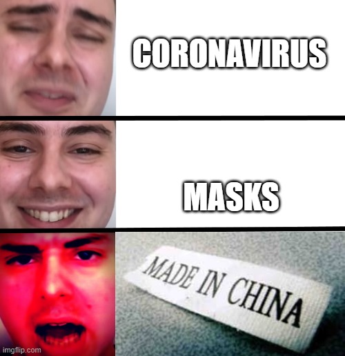 funny coronavirus meme | CORONAVIRUS; MASKS | image tagged in coronavirus,memes,funny memes,coronavirus meme,covid-19,covid19 | made w/ Imgflip meme maker