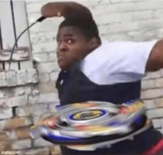 Beyblade Kid | image tagged in beyblade kid | made w/ Imgflip meme maker