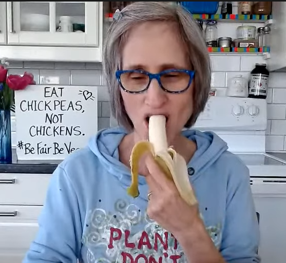 Vegan Teacher's Banana Blank Meme Template