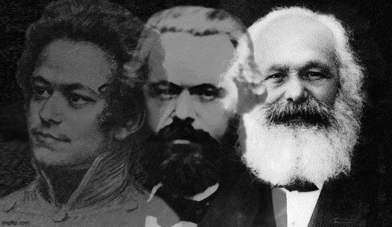 Young to Old Marx | image tagged in young to old marx | made w/ Imgflip meme maker