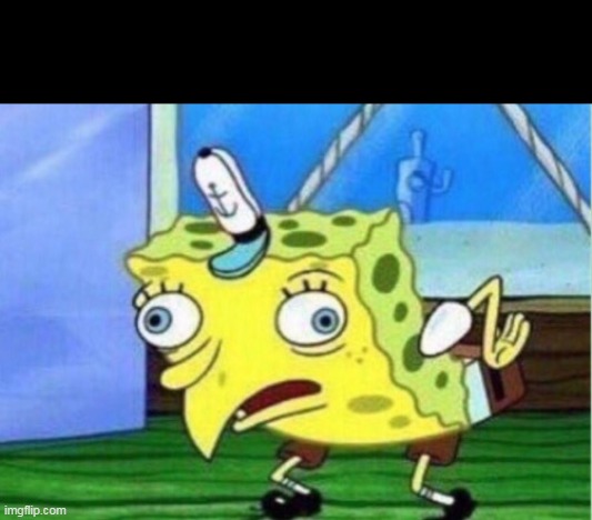 Mocking Spongebob | image tagged in memes,mocking spongebob | made w/ Imgflip meme maker