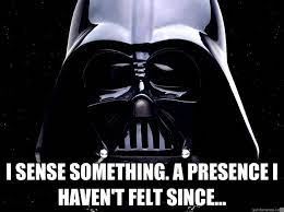 Darth Vader sense. Blank Meme Template