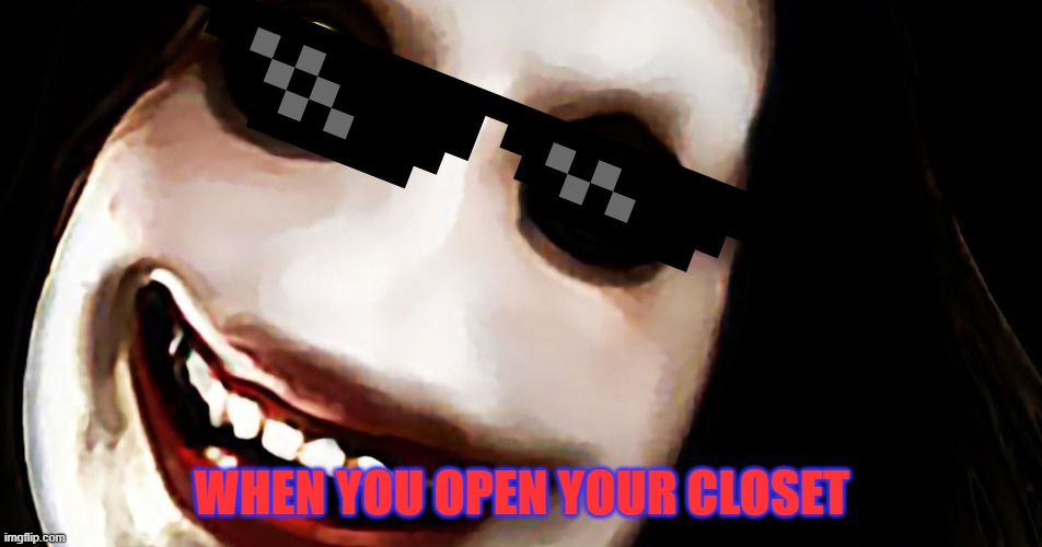 Jeffy | WHEN YOU OPEN YOUR CLOSET | image tagged in oof | made w/ Imgflip meme maker