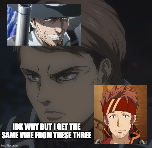 same energy | IDK WHY BUT I GET THE SAME VIBE FROM THESE THREE | made w/ Imgflip meme maker