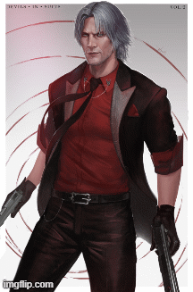 Dante in a Suit | image tagged in suited dante,dante,dmc,dmc5 | made w/ Imgflip images-to-gif maker