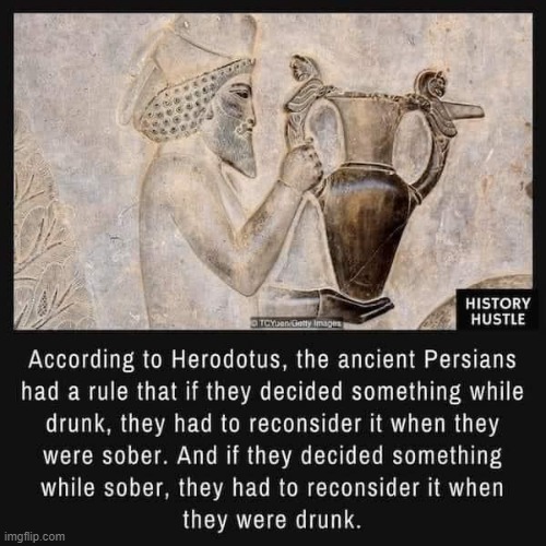 not bad, Persians | image tagged in persian decision,repost | made w/ Imgflip meme maker