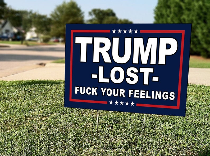trump LOST Blank Meme Template