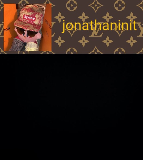 High Quality jonathaninit kirby drip Blank Meme Template