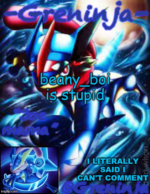 wth is wrong with you -._-. | beany_boi is stupid; I LITERALLY SAID I CAN'T COMMENT | image tagged in msmg,memes | made w/ Imgflip meme maker