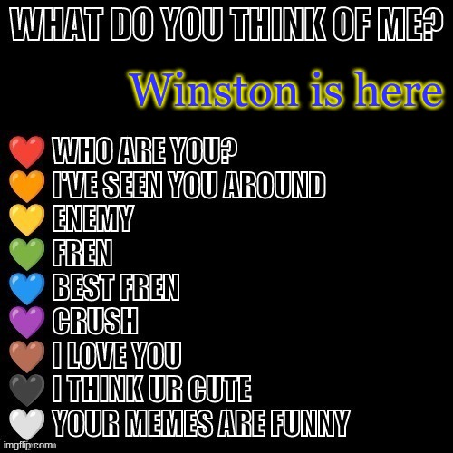 Winston is here | made w/ Imgflip meme maker