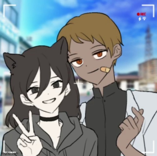 me n E UwU not perfect but oh well | image tagged in i tried | made w/ Imgflip meme maker