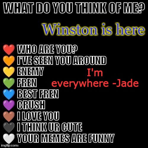 Trend ig | I'm everywhere -Jade | made w/ Imgflip meme maker