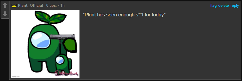 High Quality *Plant has seen enough s**t for today Blank Meme Template