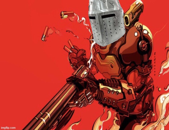 what does a holy doomslayer look like? now you know. (new template) | image tagged in run,right,now,infidels | made w/ Imgflip meme maker