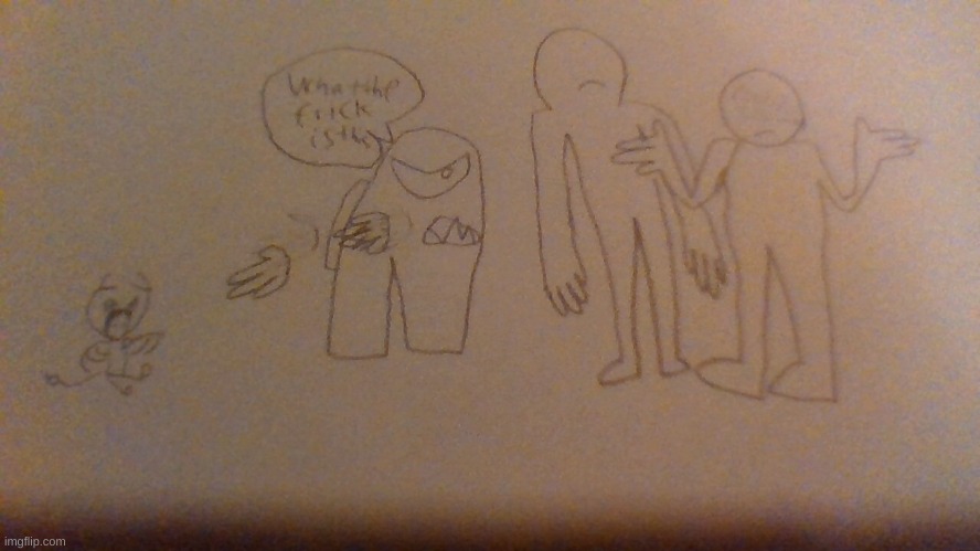 second to last template | image tagged in what the frick is this anomaly | made w/ Imgflip meme maker