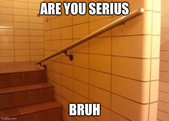 You had one job | ARE YOU SERIUS; BRUH | image tagged in you had one job | made w/ Imgflip meme maker