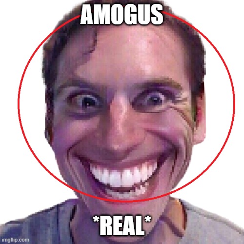 amogus | AMOGUS; *REAL* | image tagged in memes | made w/ Imgflip meme maker