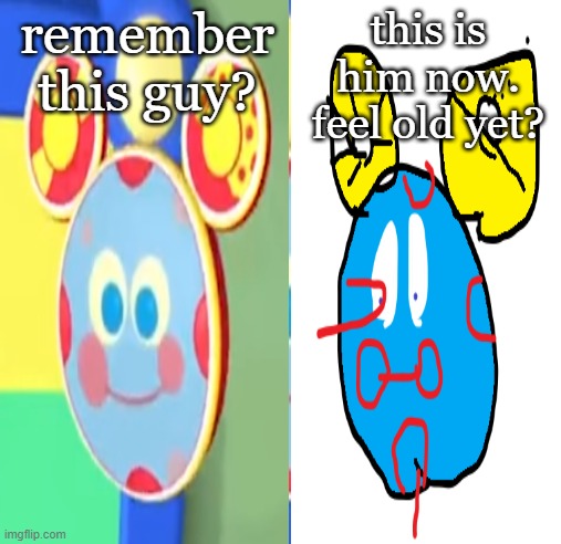 i forgot the name of this character but i still remember em lol | this is him now. feel old yet? remember this guy? | image tagged in funny memes,mickey mouse | made w/ Imgflip meme maker