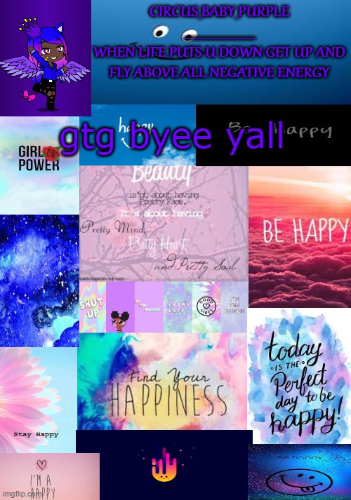 Happy temp! | gtg byee yall | image tagged in happy temp | made w/ Imgflip meme maker