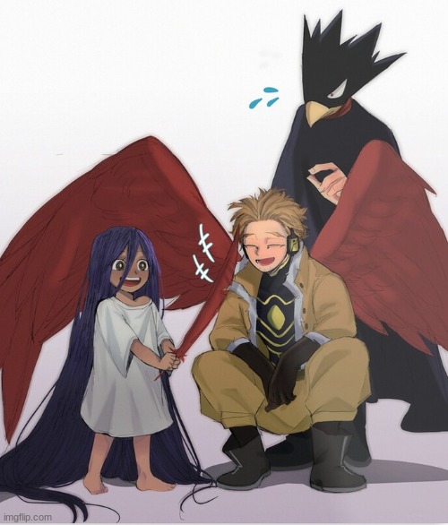 the smol child is dark shadow | made w/ Imgflip meme maker