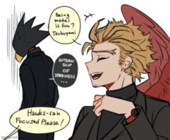 toko is done with hawks's bs | made w/ Imgflip meme maker