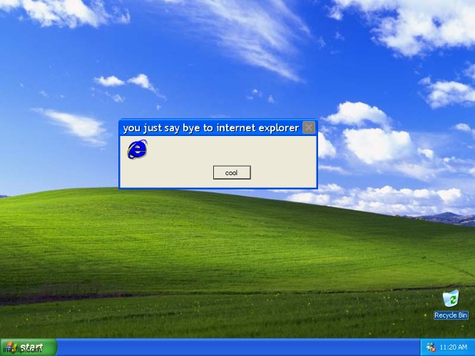 Windows XP | image tagged in windows xp,error | made w/ Imgflip meme maker