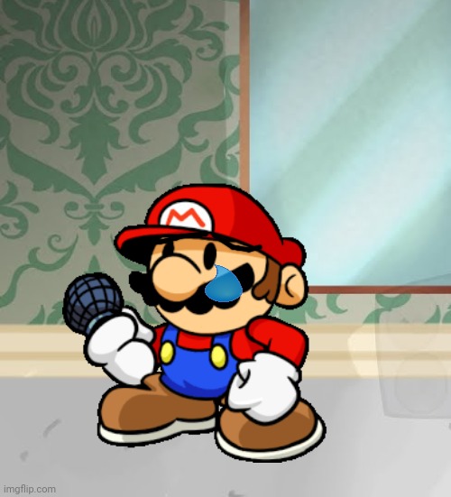 POV: Mario invited you over to his house. You come, and you hear Mario's girlfriend yell: "I'll never love you!" And Mario is cr | image tagged in super mario,roleplaying | made w/ Imgflip meme maker