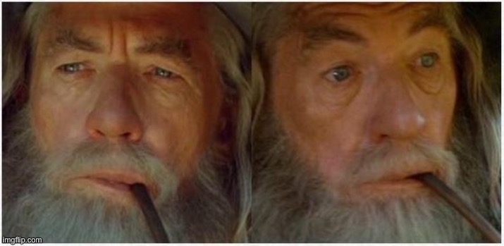 Gandalf Unexpected | image tagged in gandalf unexpected | made w/ Imgflip meme maker
