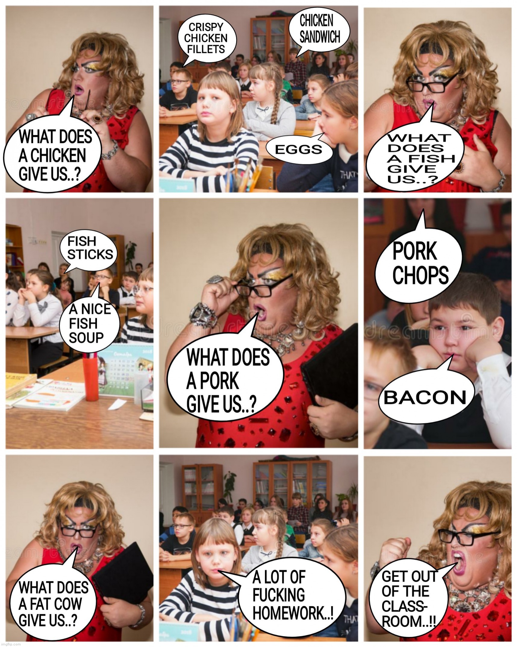 ATTENDING SCHOOL DUTIES..!! | image tagged in school,teacher,kids,fat,memes,classroom | made w/ Imgflip meme maker