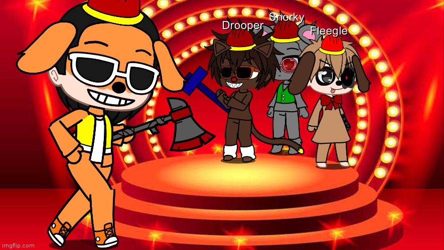 The Banana splits movie poster | image tagged in the banana splits | made w/ Imgflip meme maker
