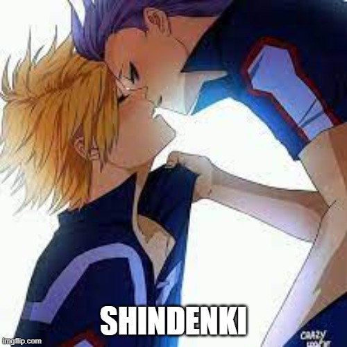 SHINDENKI | image tagged in mha,anime | made w/ Imgflip meme maker