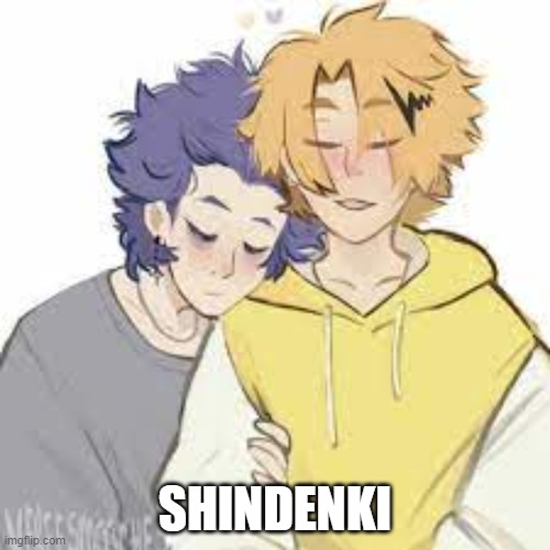 SHINDENKI | image tagged in mha,anime | made w/ Imgflip meme maker