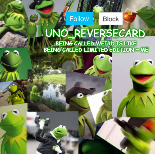 Uno_Reversecard Kermit Temp Blank Meme Template